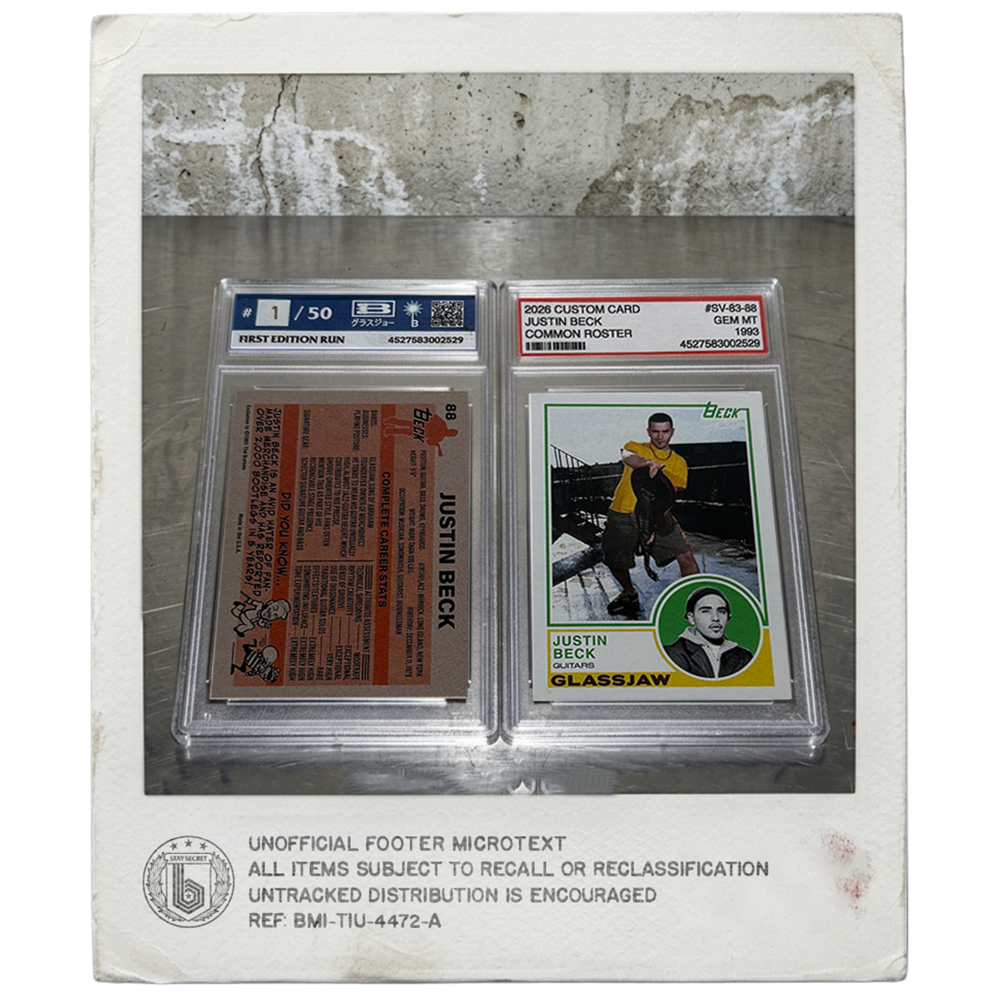 BUREAU EXCLUSIVE // COLLECTOR CARDS SET