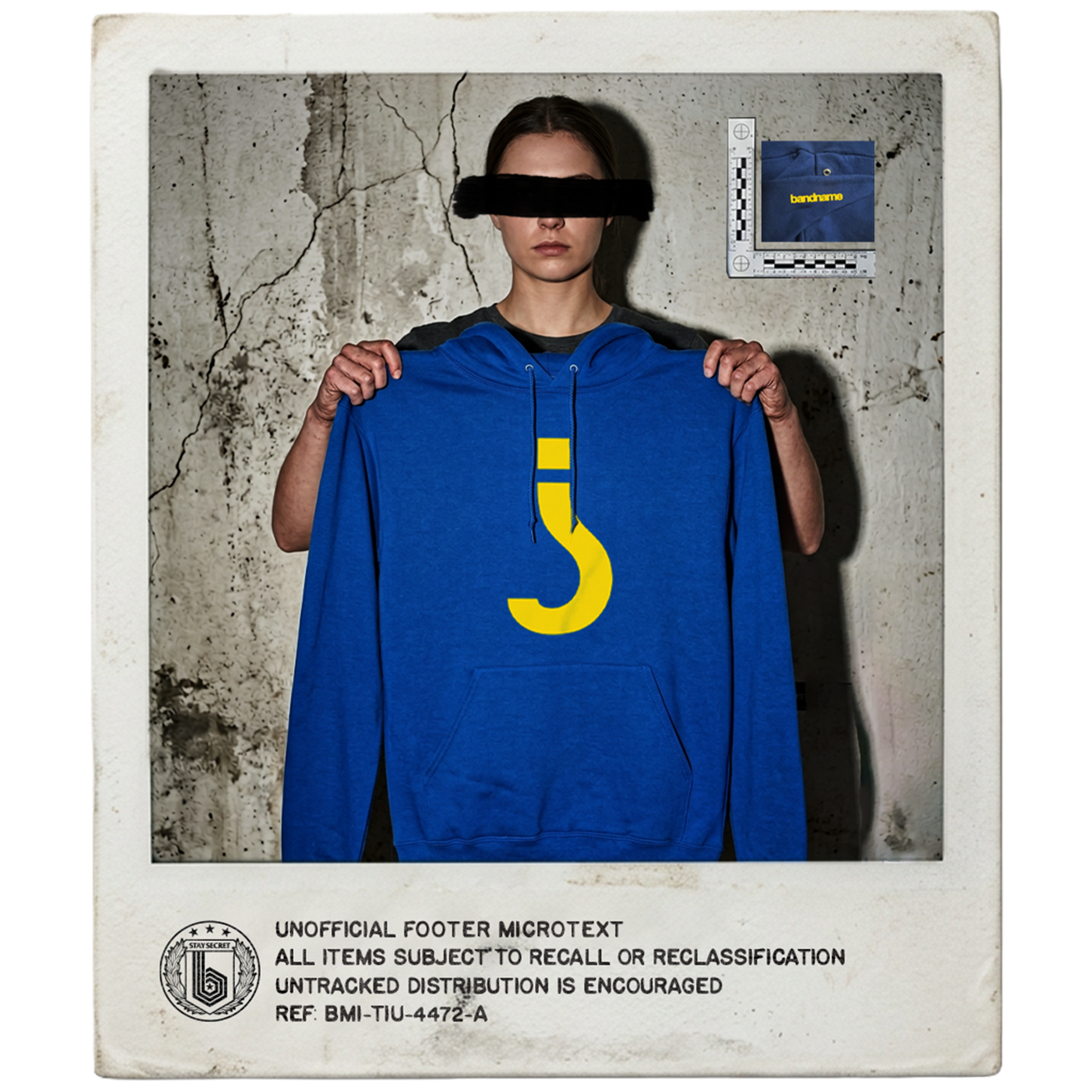 ARCHIVE HOODED KNITWEAR // 01 [BLUE/YELLOW]