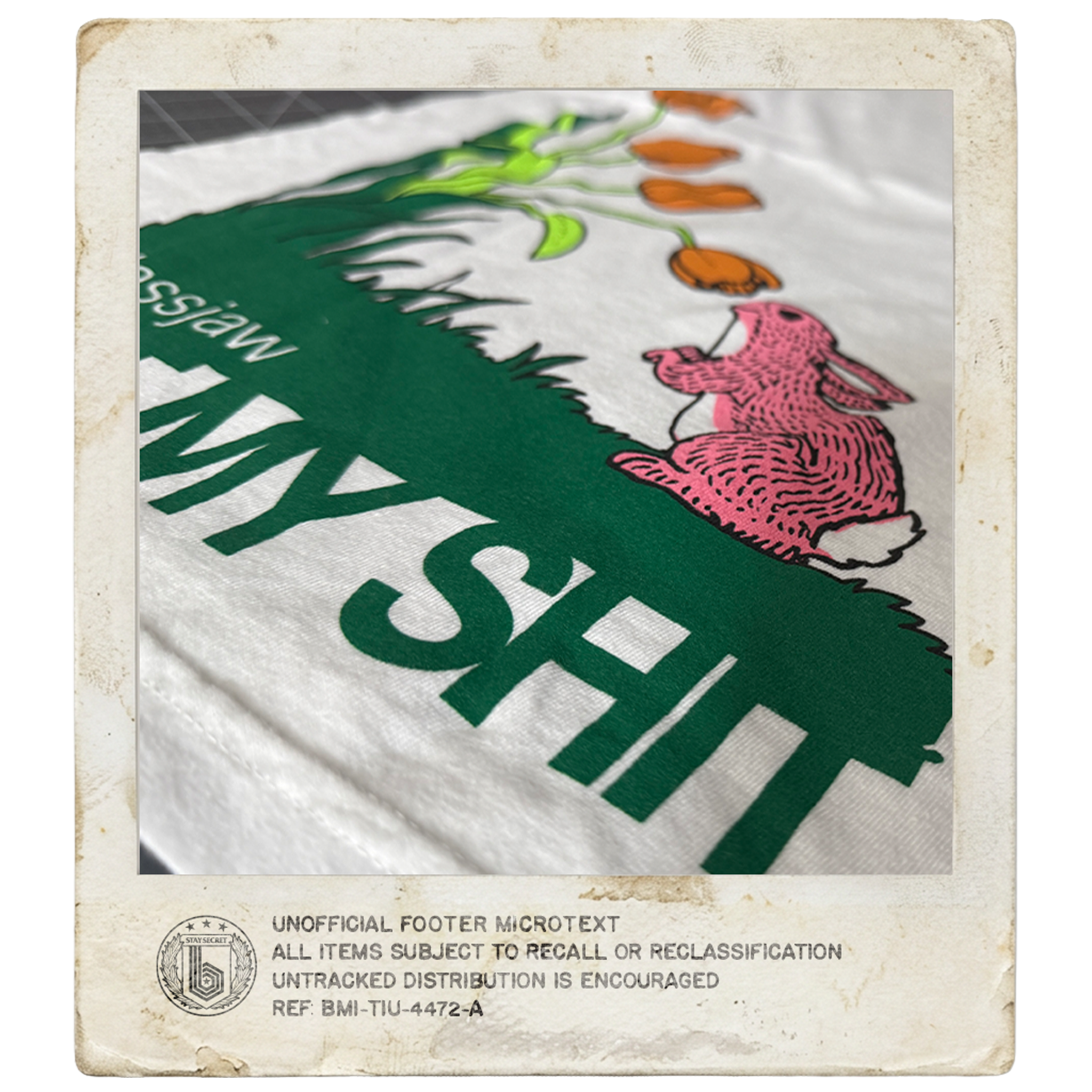 ARCHIVE TEE // 03 [BUNNY POOP]