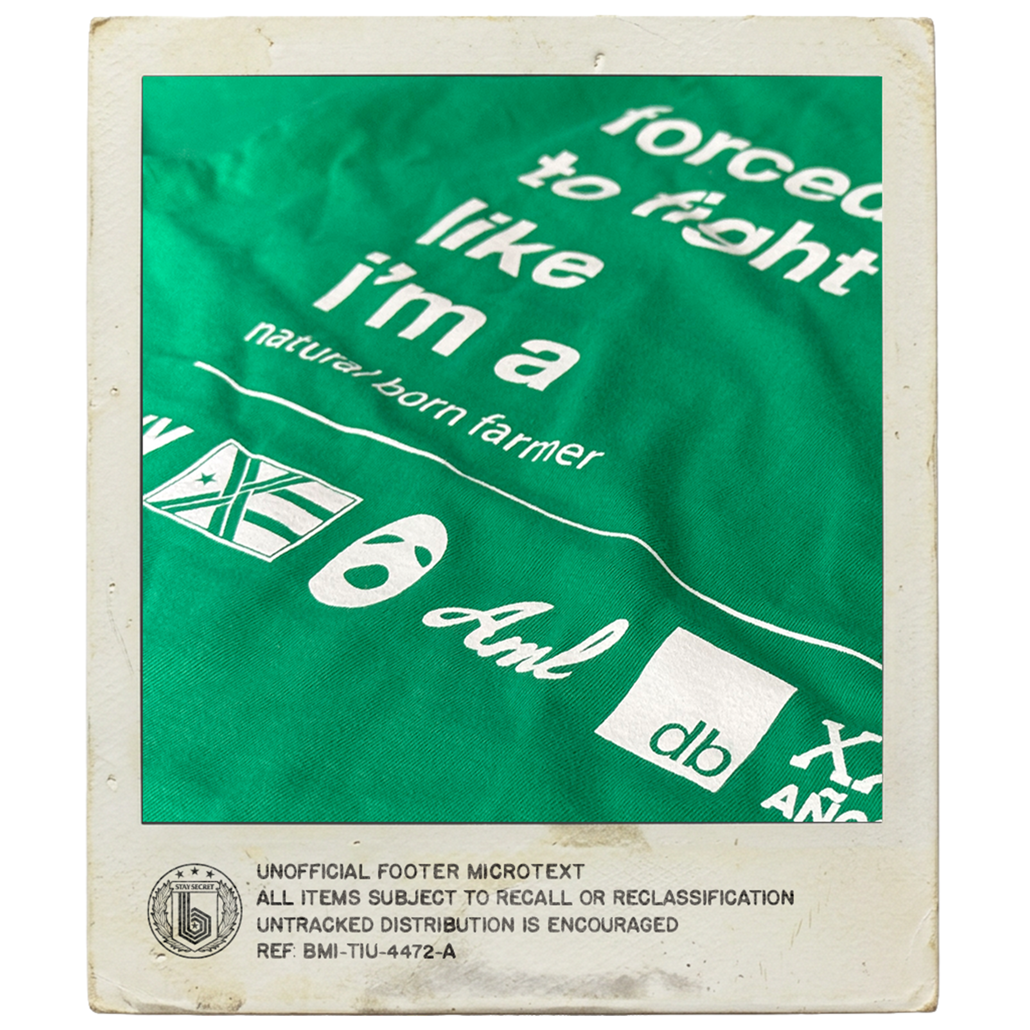 ARCHIVE TEE // 05 [FARMER GREEN]