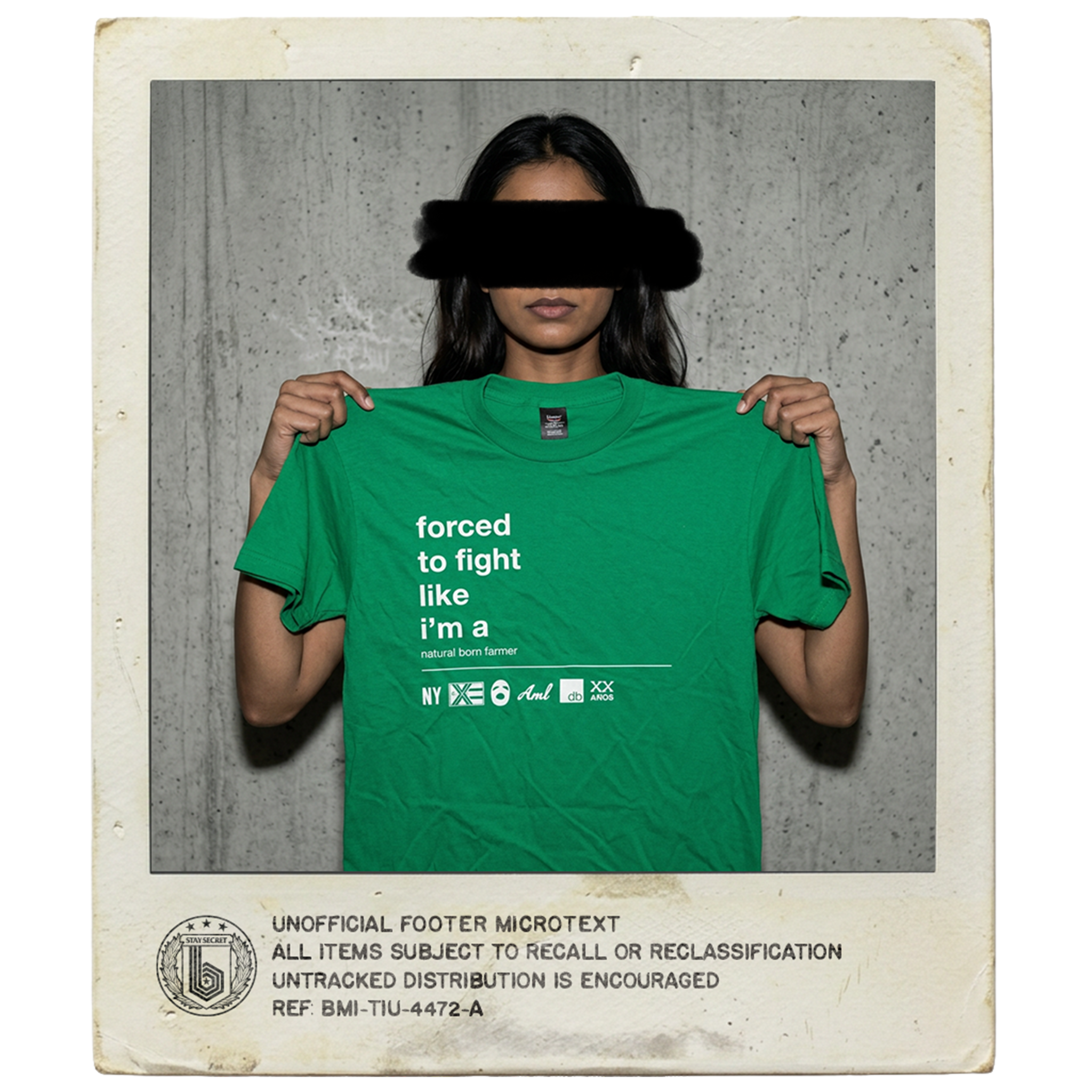 ARCHIVE TEE // 05 [FARMER GREEN]