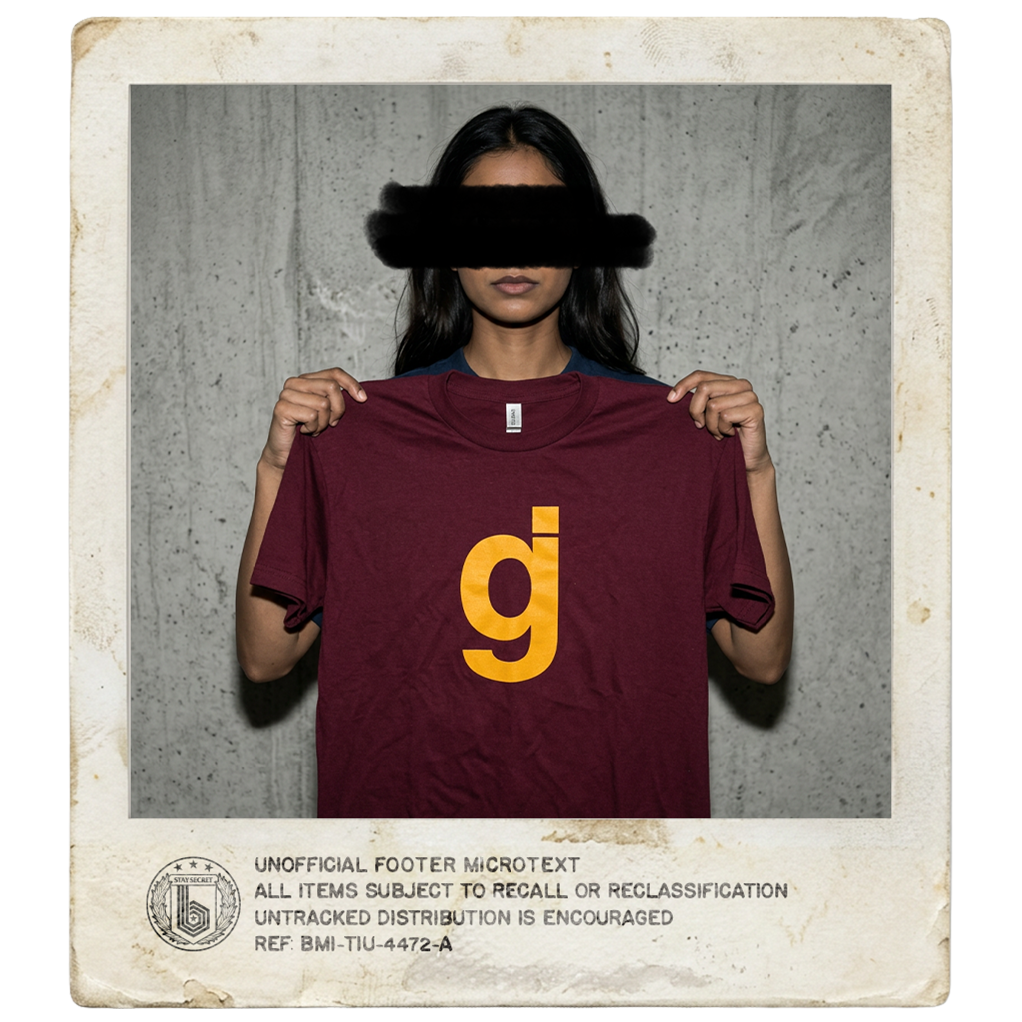 ARCHIVE TEE // 02 [MAROON/GOLD]