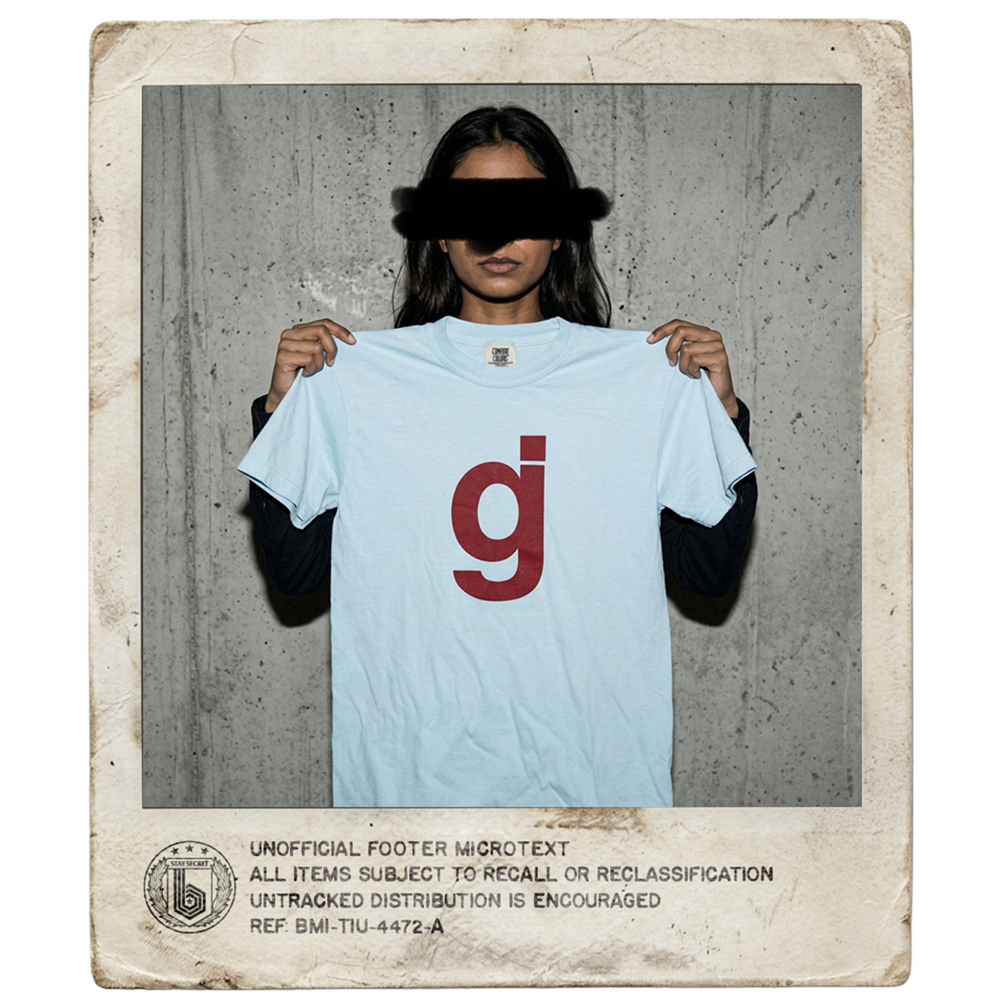 ARCHIVE TEE // 01 [CHAMBRAY/RED]