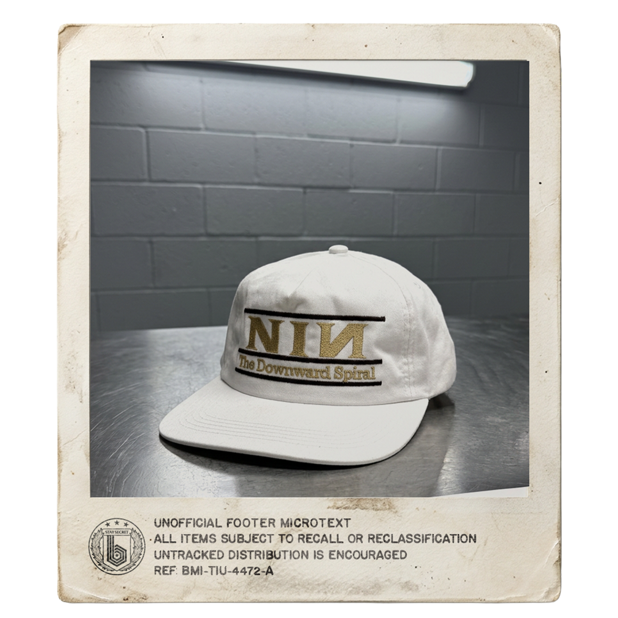 HEADWEAR // 10 [NIN BARS HAT]