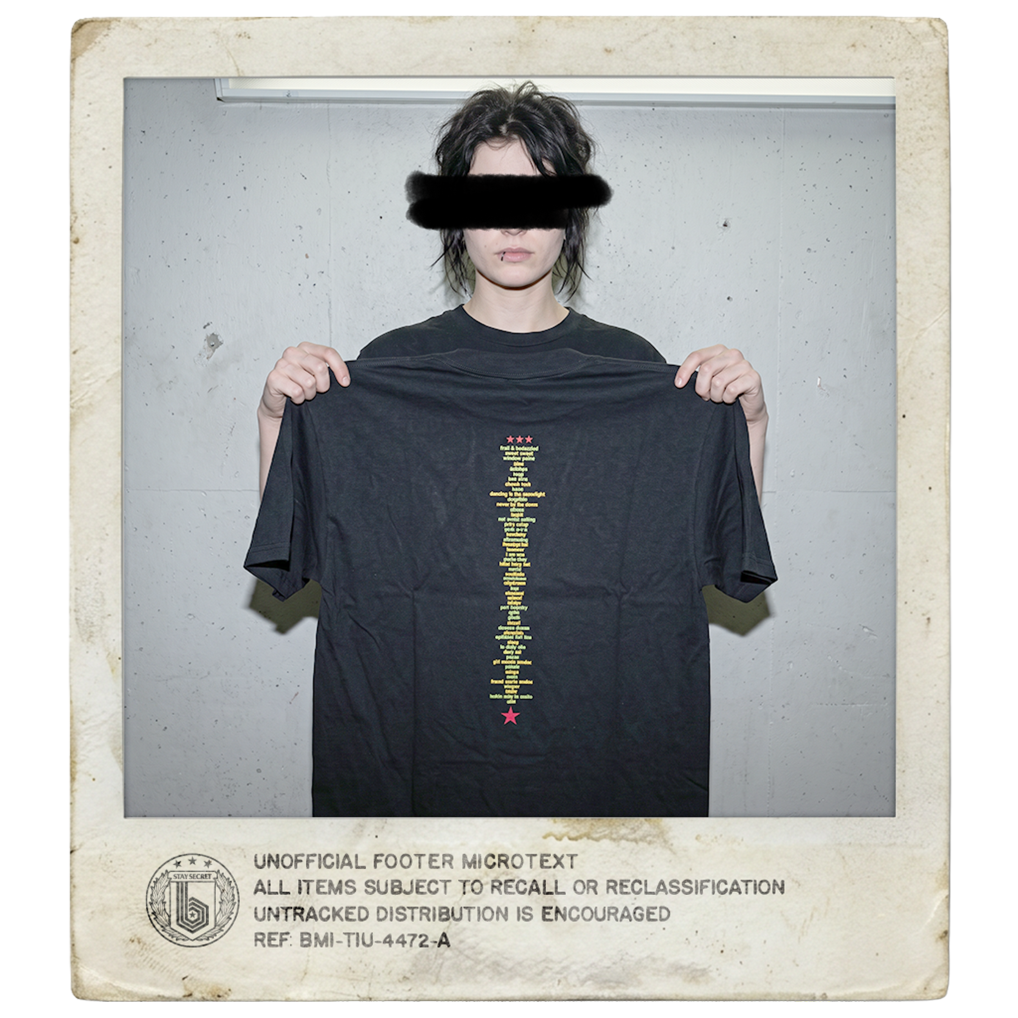 ARCHIVE TEE // 06 [CLOWN TEARS]