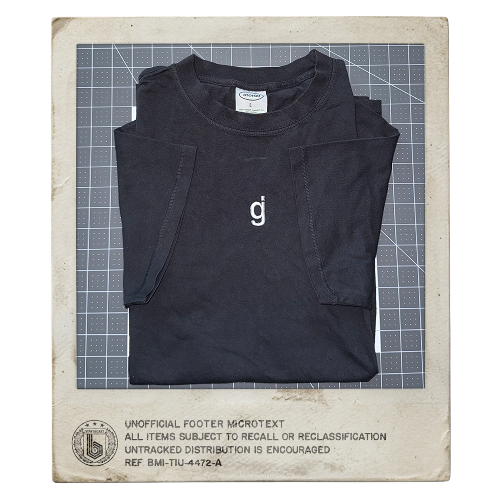 BUREAU EXCLUSIVE TEE // 07 [EMBROIDERED T-SHIRT]